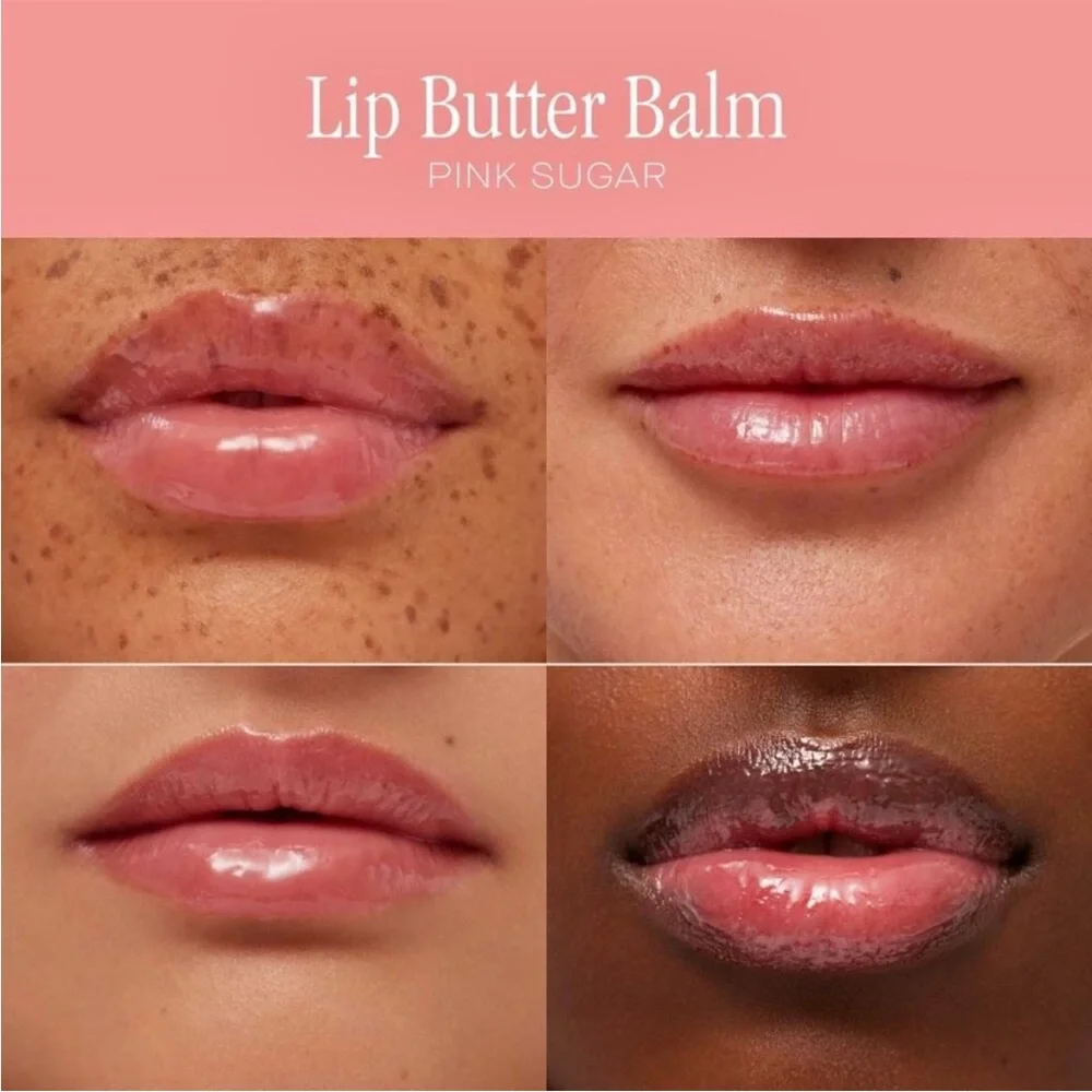 Summer Fridays Set—Jet Lag Mask & Pink Sugar Lip Butter + Sample Cushion Cream